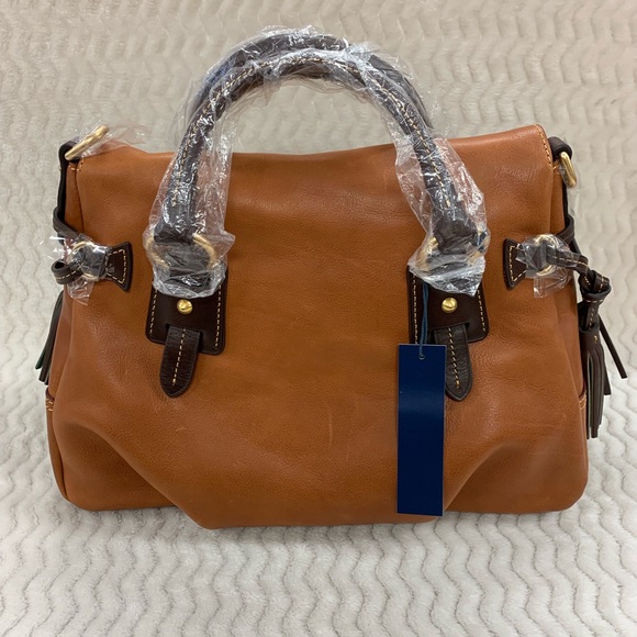 NWT Dooney & Bourke Florentine Stanwich Satchel - Picture 2 of 8